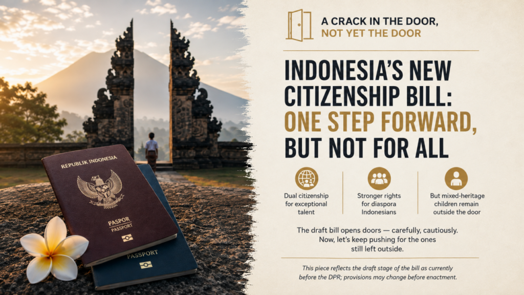 Indonesia Citizenship Bill
