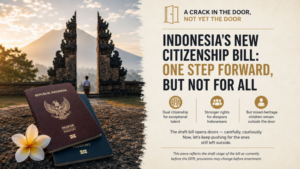 Indonesia Citizenship Bill